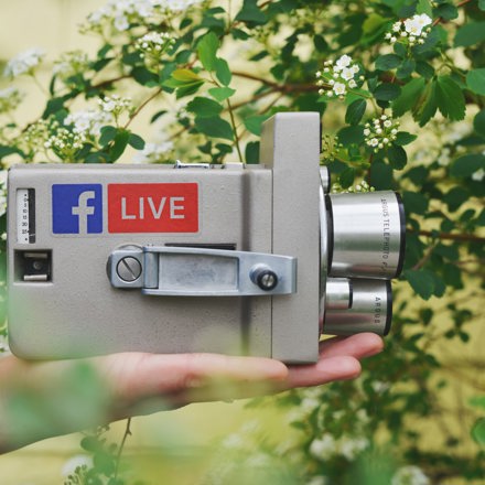 Facebook Live Vintage Camera